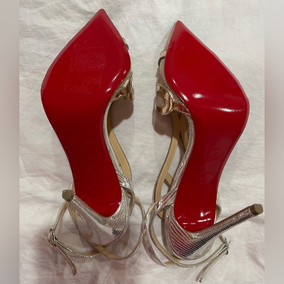Christian Louboutin Double L Pump Size 37 NWT - Picture 5 of 10